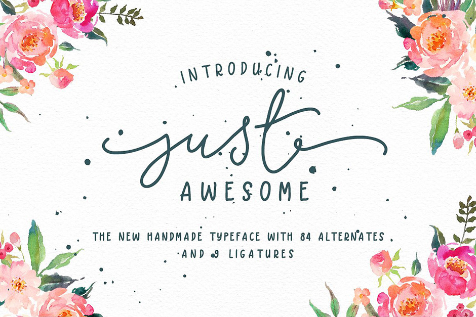Just Awesome Typeface