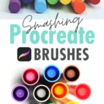 Stunning Procreate brushes - Copic, halftone, watercolor, chalk, light