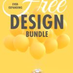 Free digital design bundle with 30+ items commercially available!