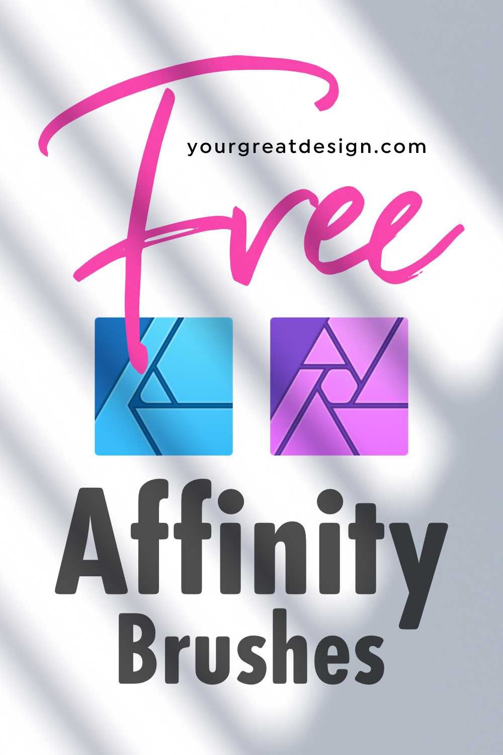Download free brushes for Affinity Designer & Photo - 50% off with app purchase until 20 June