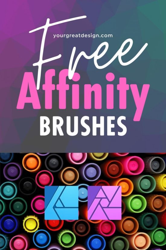 Download Now Free Affinity Designer & Photo Brushes – Your Great Design