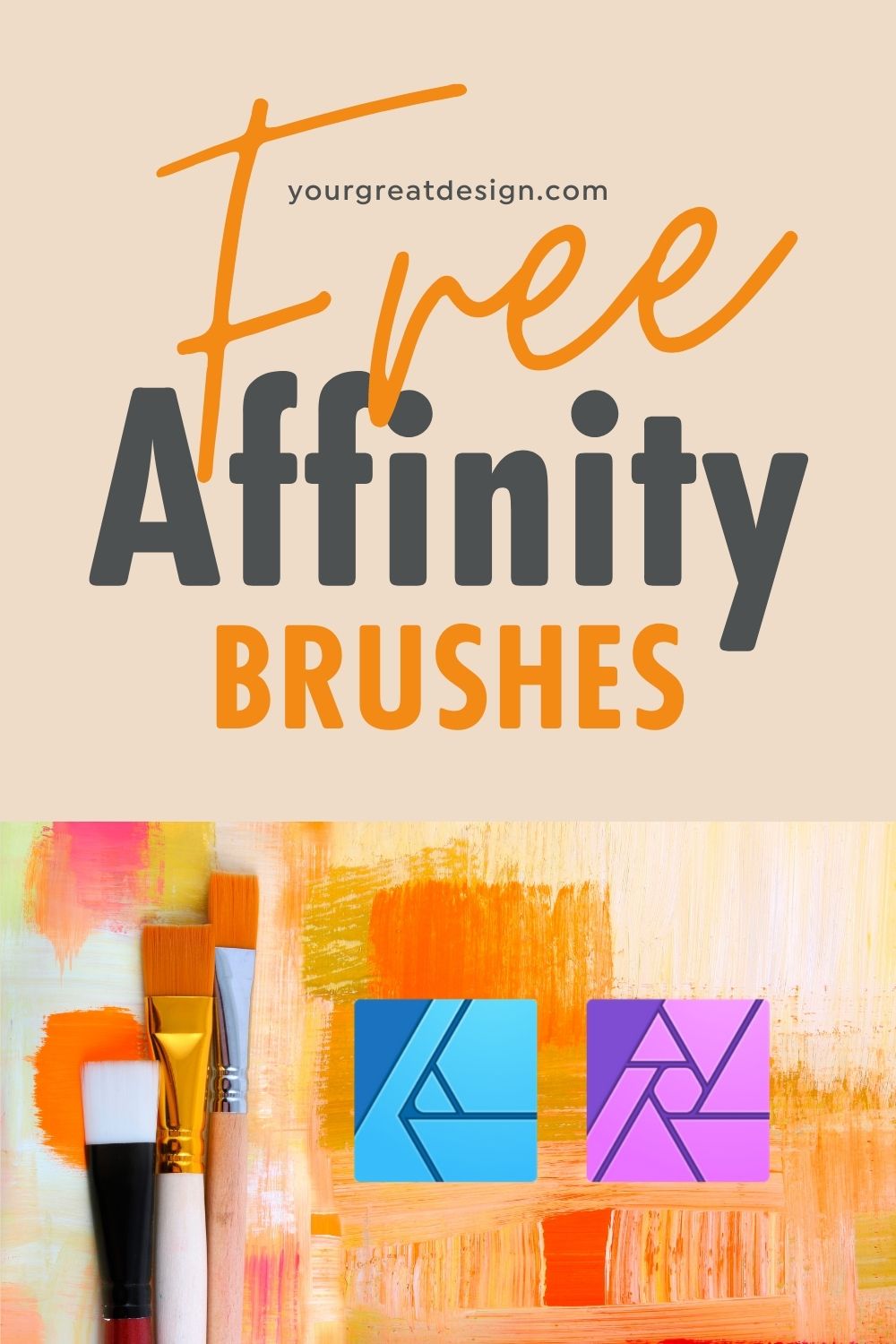affinity designer oil brush