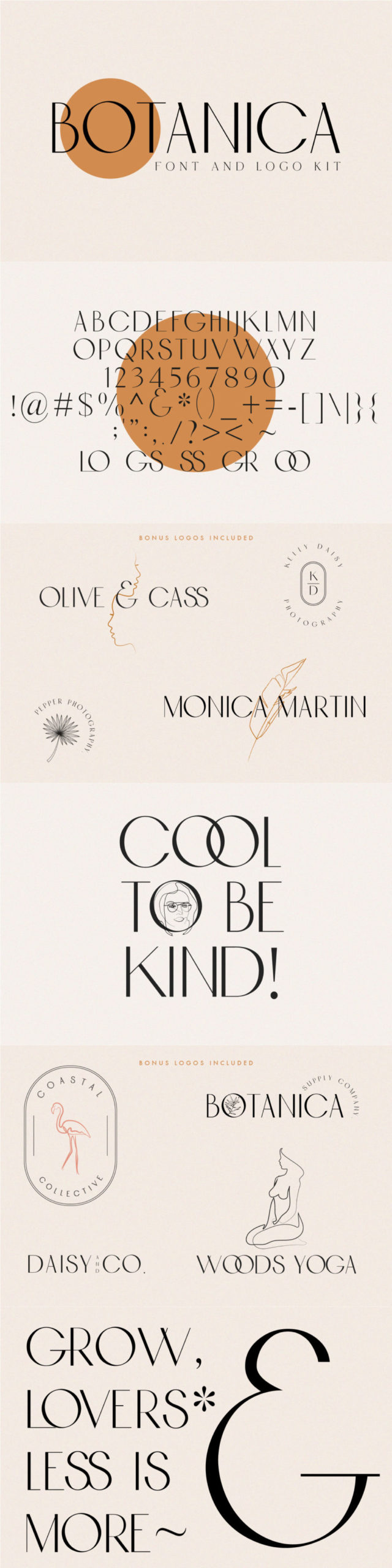 The Luxury Font Bundle