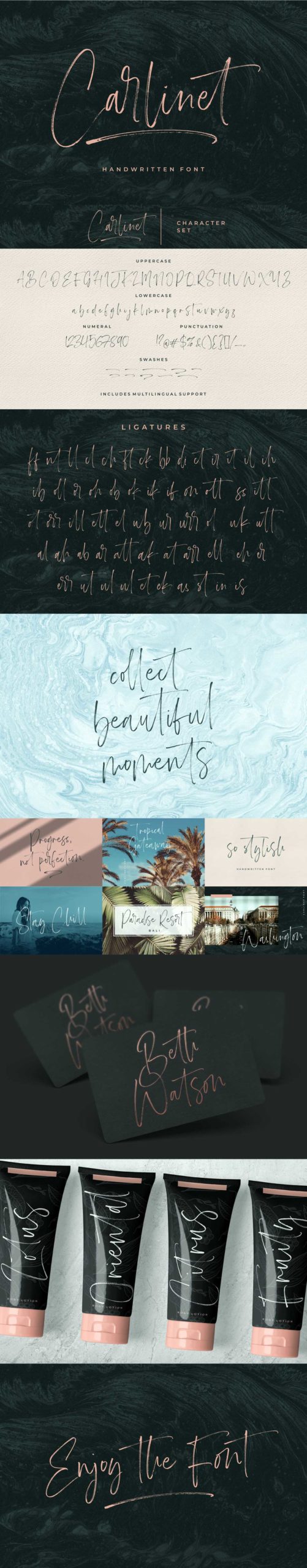 The Handcrafted Font Bundle