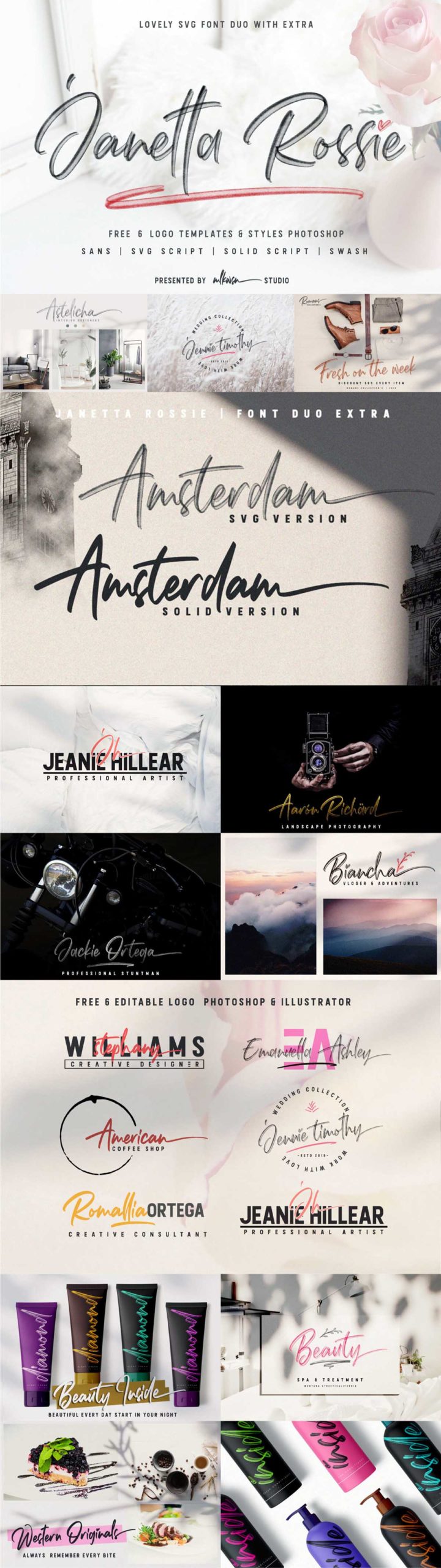 The Handcrafted Font Bundle