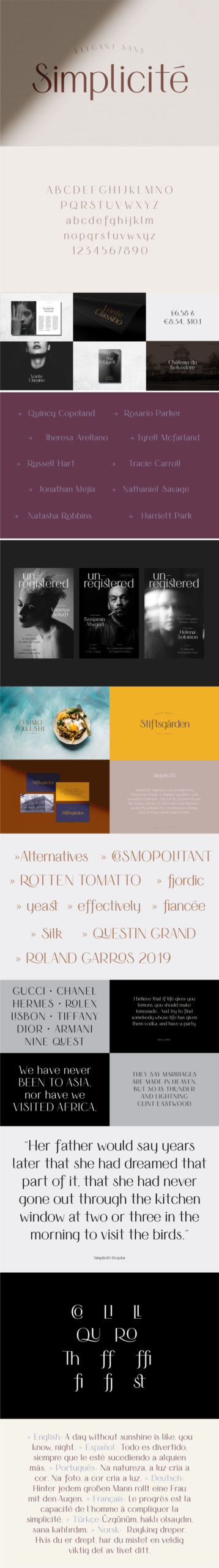 The Modern Font Bundle
