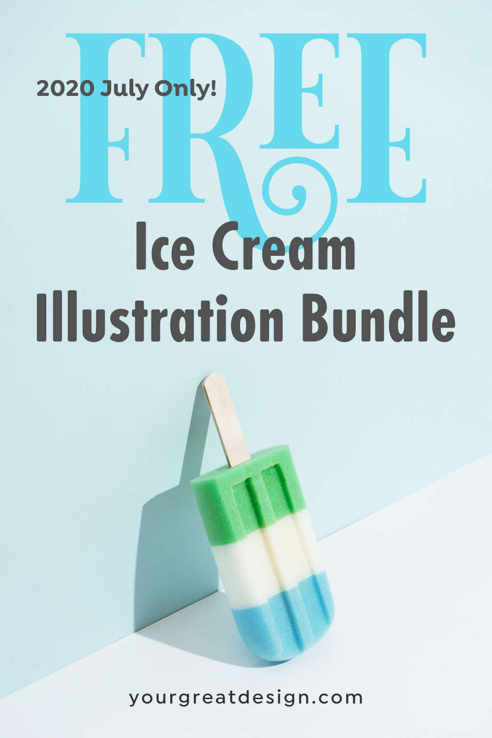 Free for the month of July only! Clip art of the ice cream collection