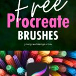 Free Procreate brushes - Ready to download and use now!