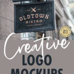 Creative Logo Mockups to use when proposing a logo - for crowdsourcing projects and creating portfolio images Also available