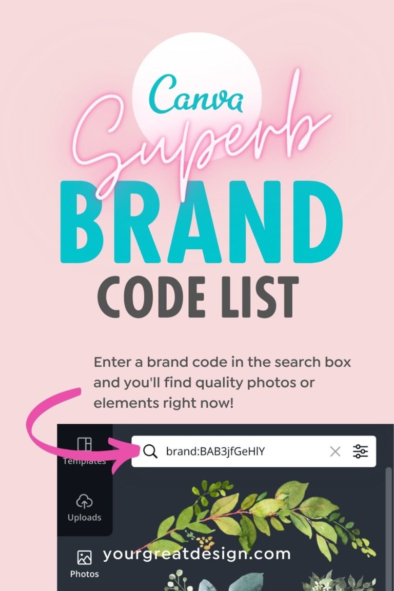 Code Scripts Brands Canva’s Superb Brand Code List – Find Quality Art Now! – Your Great Design