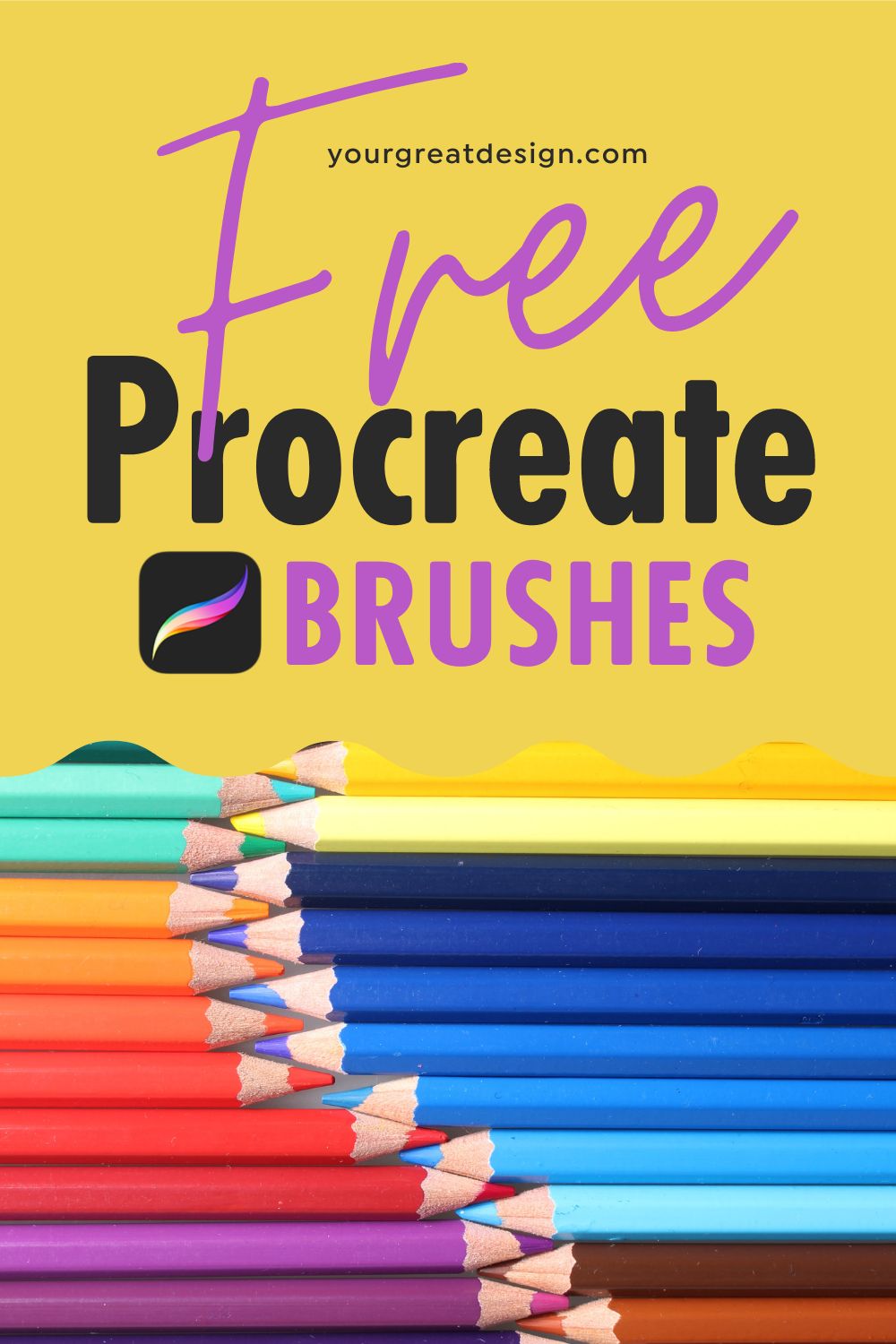 Free Procreate brushes Ready to download and use now! Your Great Design