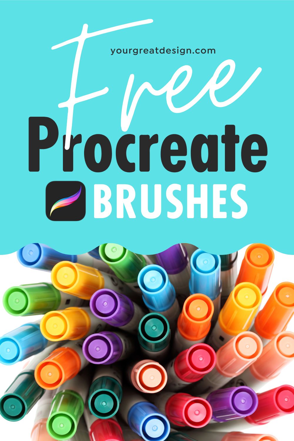Free Procreate brushes Ready to download and use now! Your Great Design