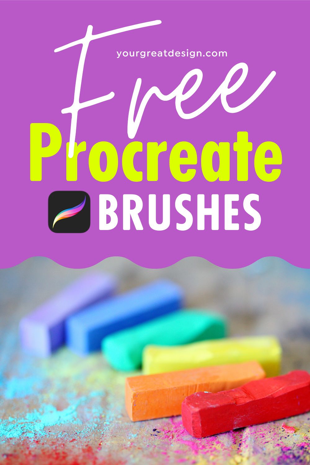 Free Procreate brushes – Ready to download and use now! – Your Great Design