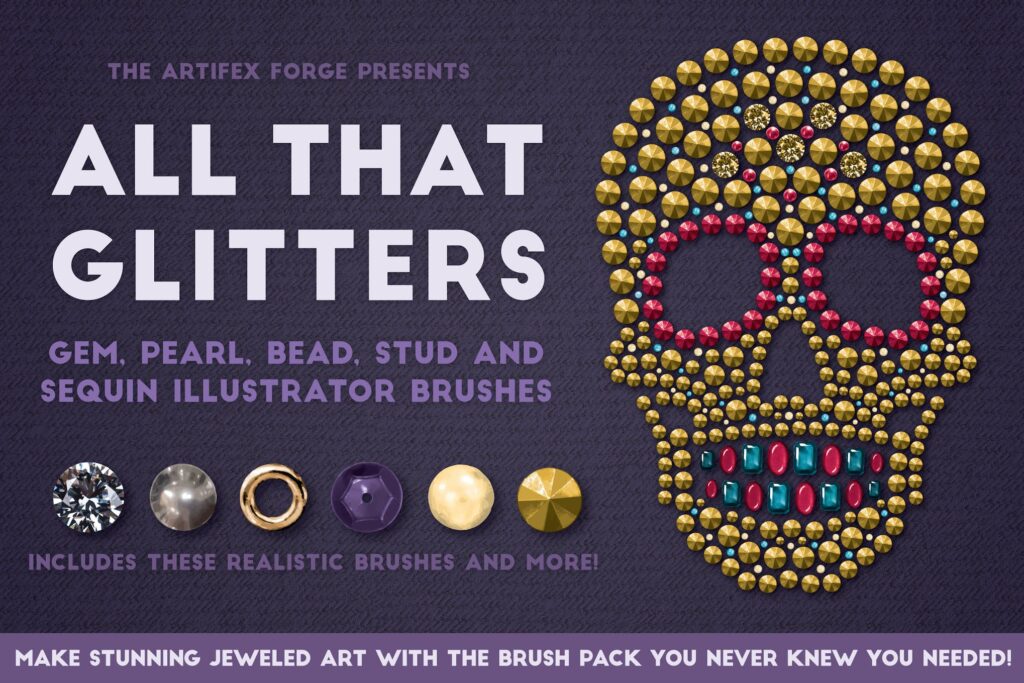 All That Glitters - Vector Brushes
