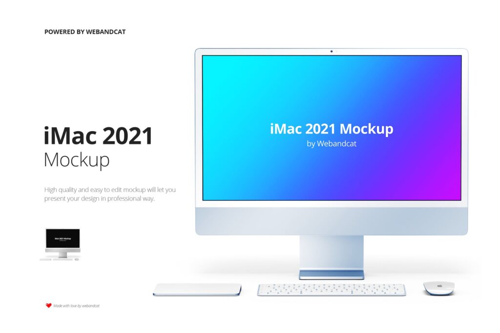 iMac Display Mockup
