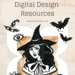Halloween free spooky clipart & design resource