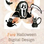 Halloween free spooky clipart & design resource