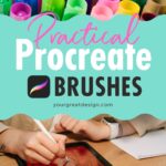 Stunning Procreate brushes – Copic, halftone, watercolor