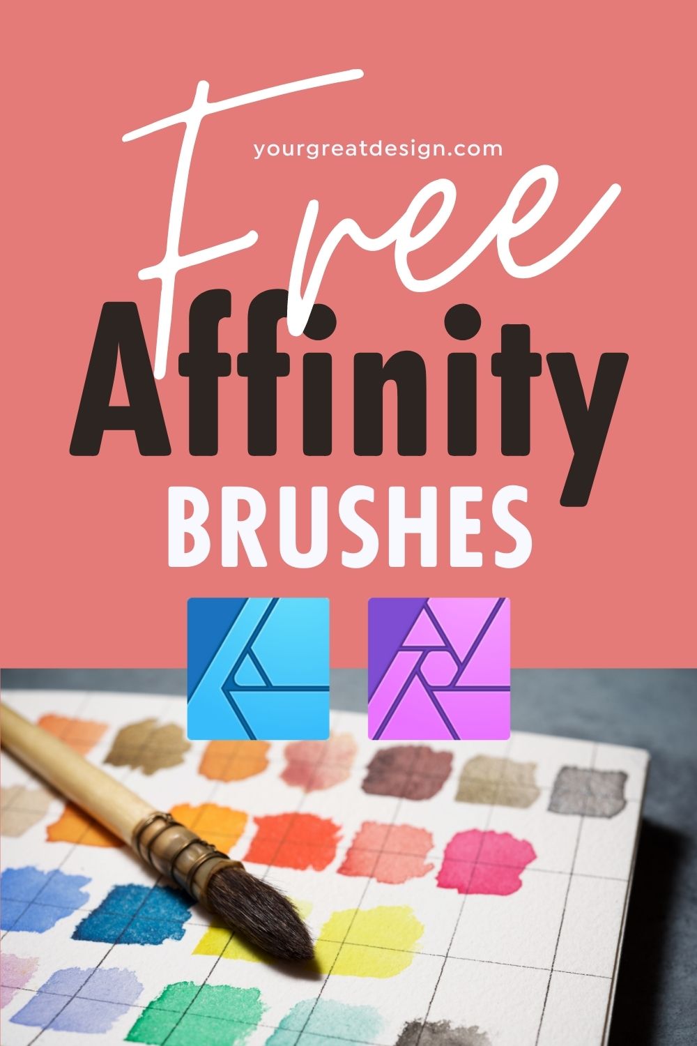 Download Now Free Affinity Designer & Photo Brushes – Your Great Design