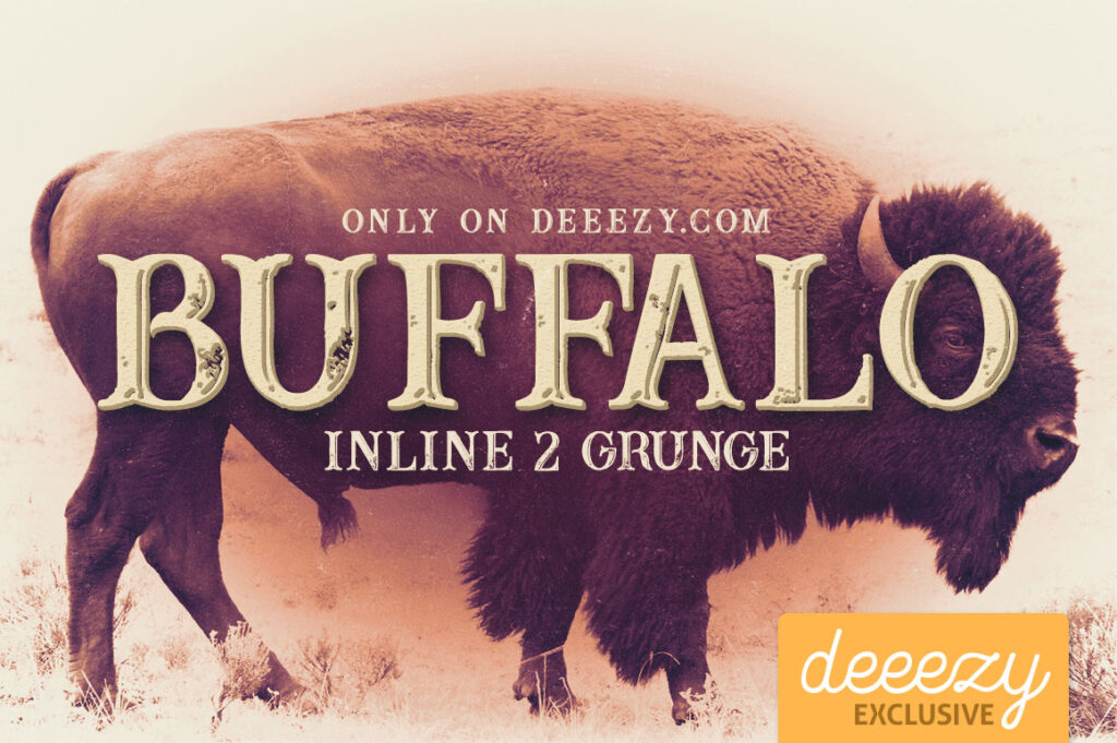 Buffalo Inline 2 Grunge Font

