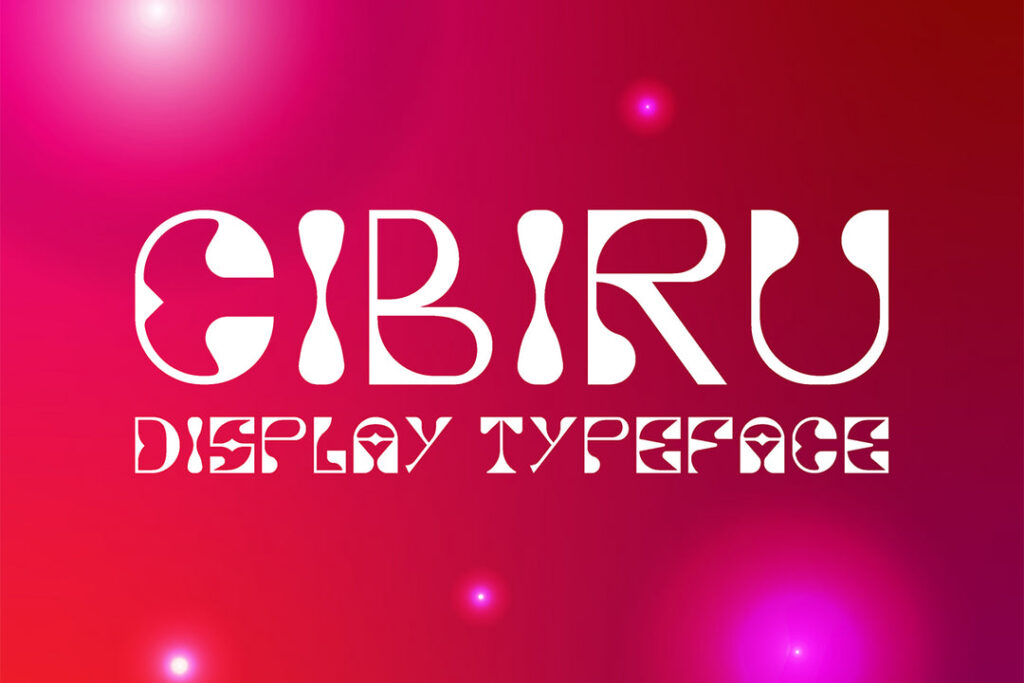 Cibiru - Free Display Font
