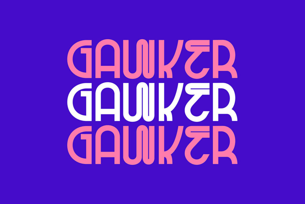 Gawker - Free Display Typeface
