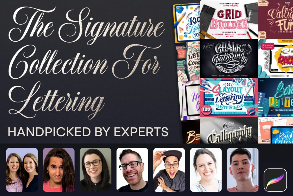The Signature Collection For Lettering
